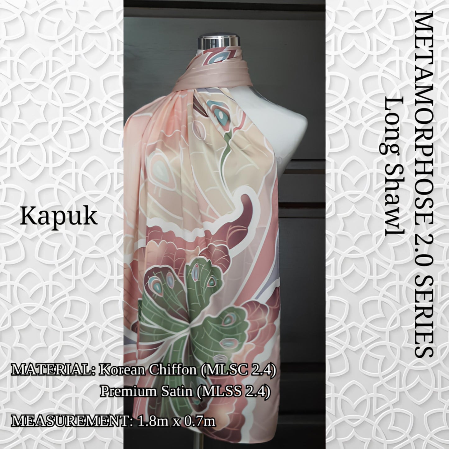 Kapuk Long Shawl