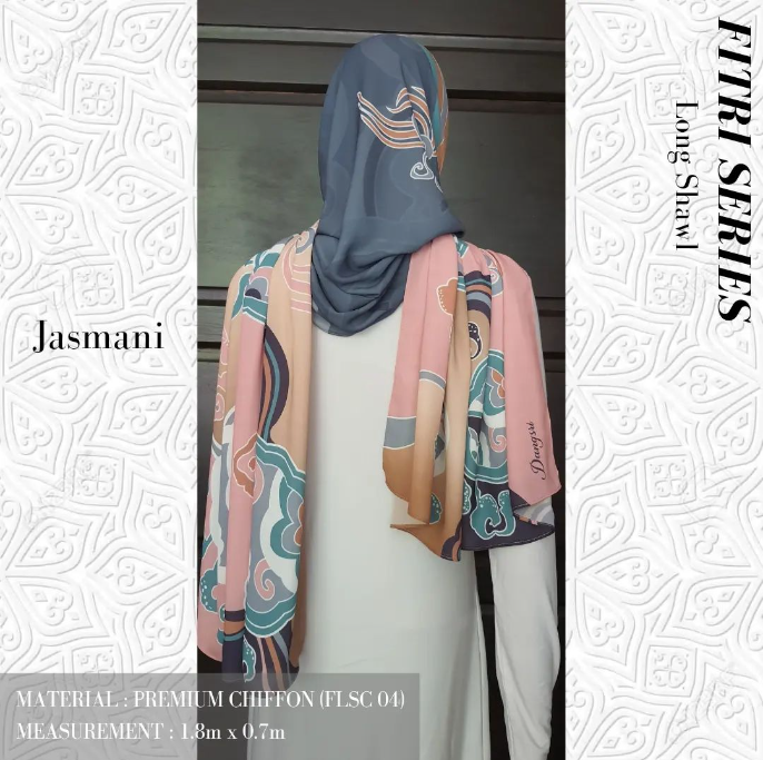 Jasmani Square Scarf