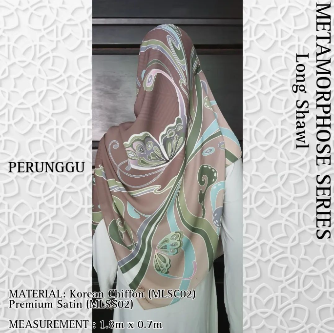 Perunggu Long Shawl