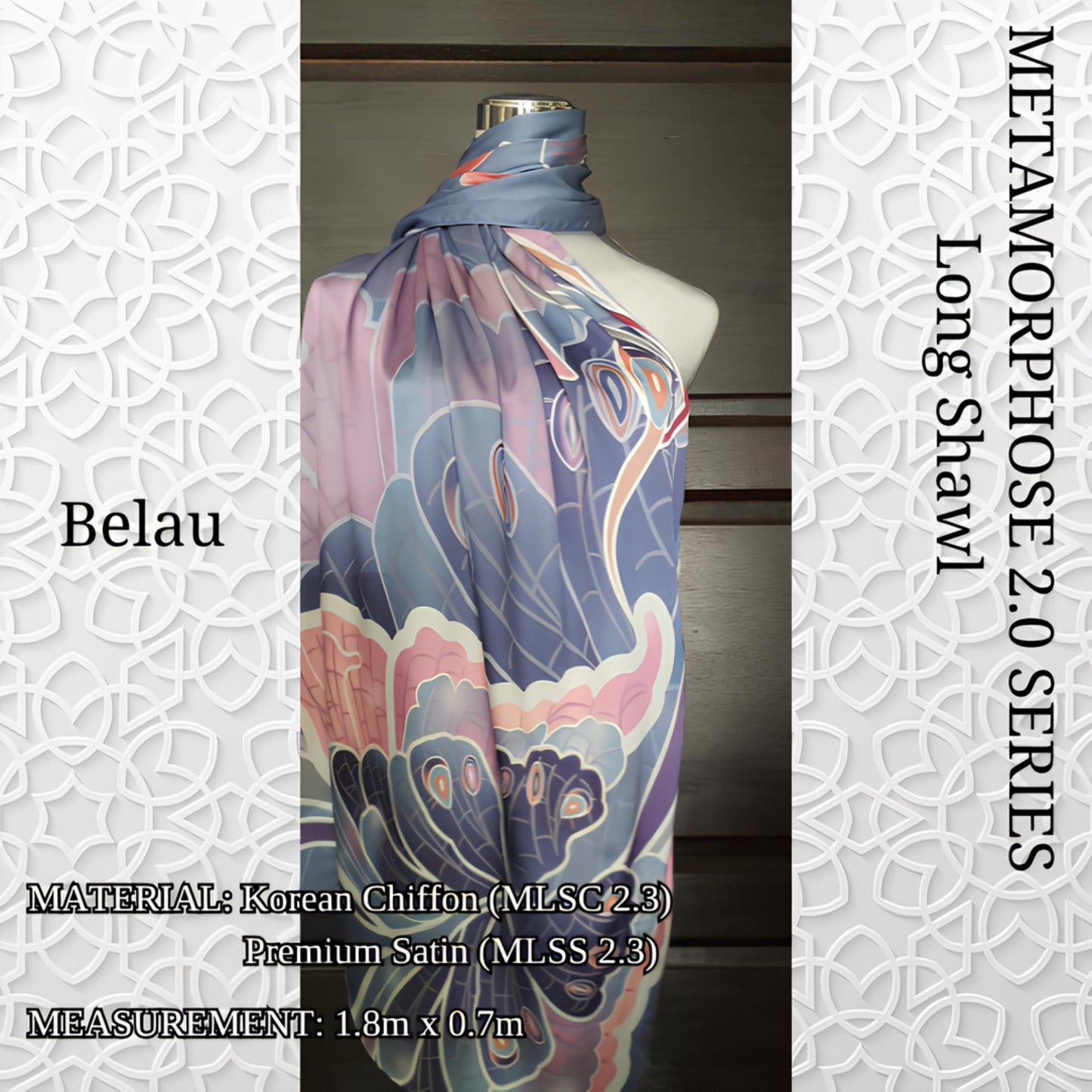 Belau Long Shawl