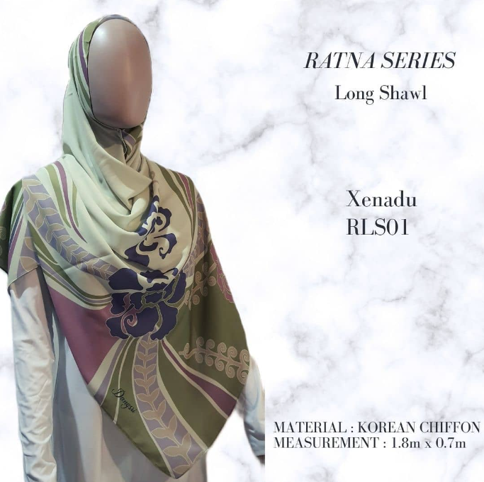 Xanadu Long Shawl