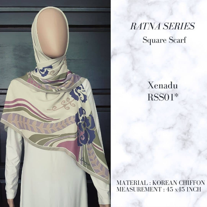 Xanadu Square Scarf