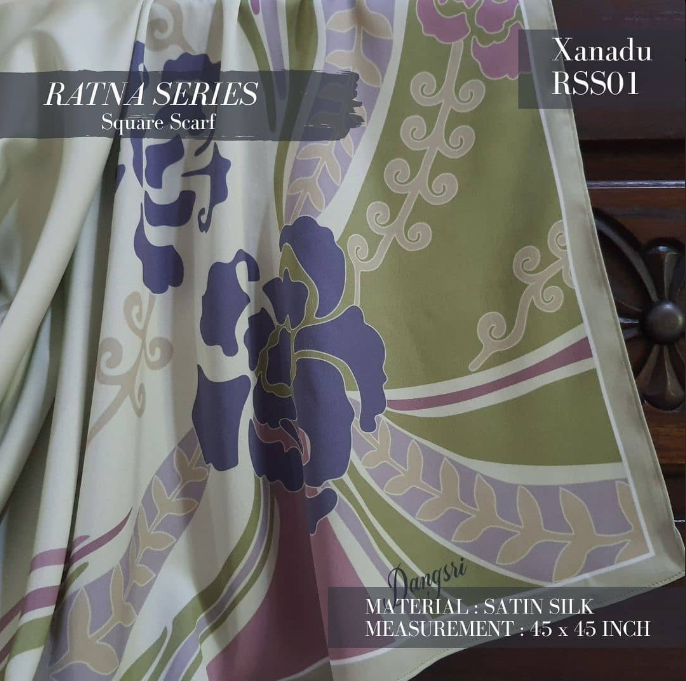 Xanadu Square Scarf