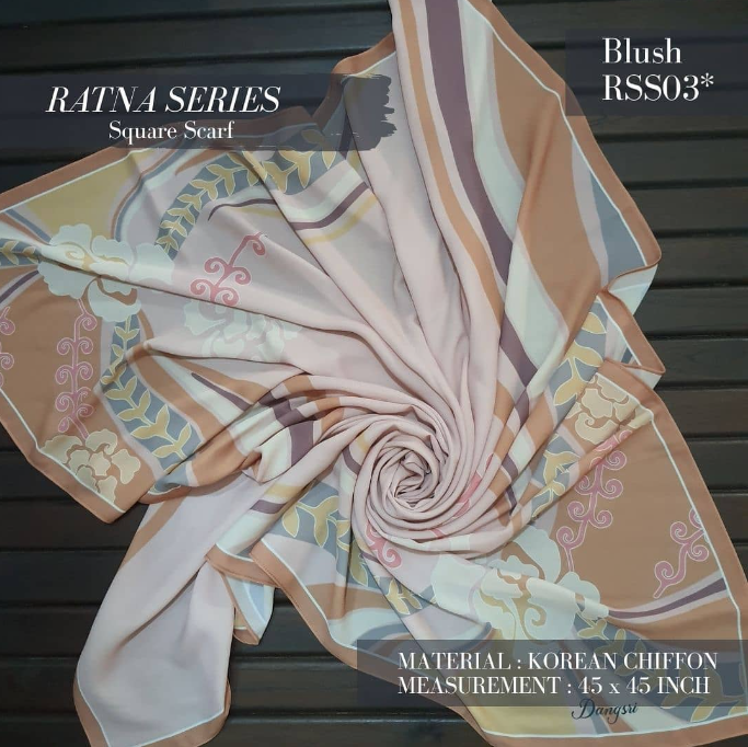 Blush Square Scarf
