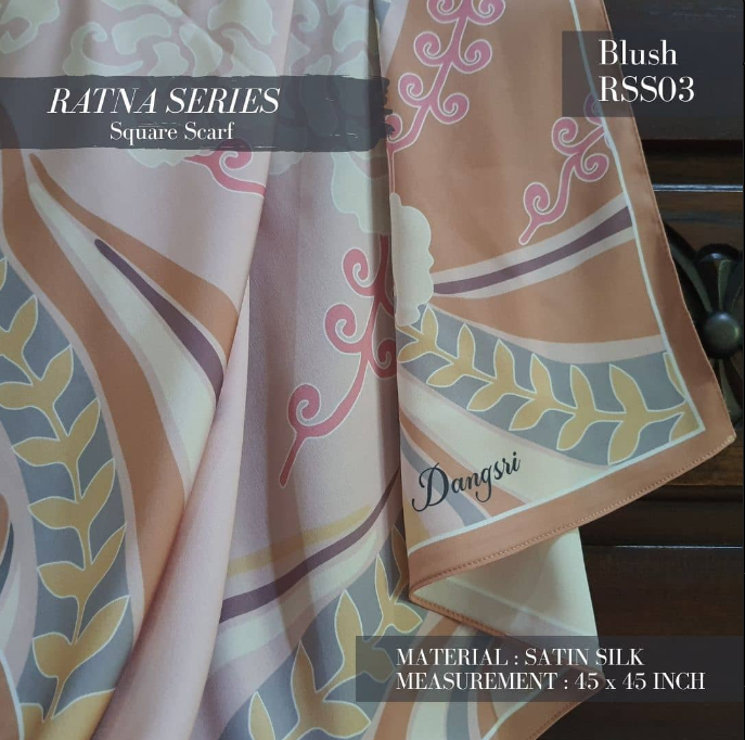 Blush Square Scarf