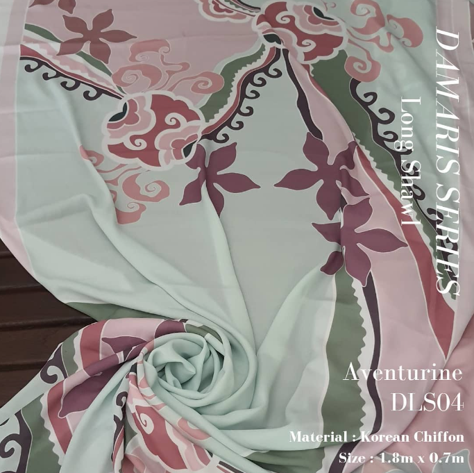 Aventurine Long Shawl