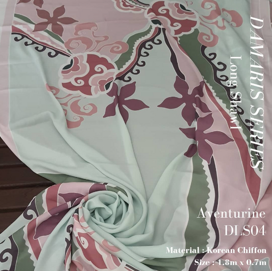 Aventurine Long Shawl