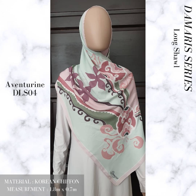 Aventurine Long Shawl