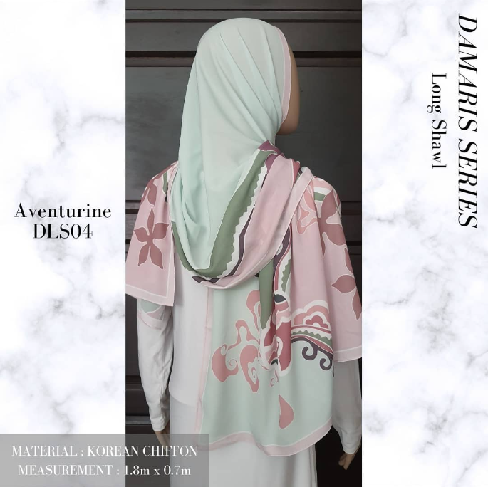 Aventurine Long Shawl