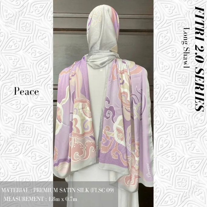 Peace Long Shawl