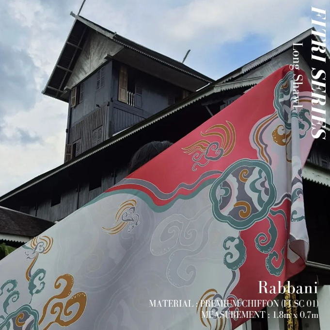 Rabbani Long Shawl