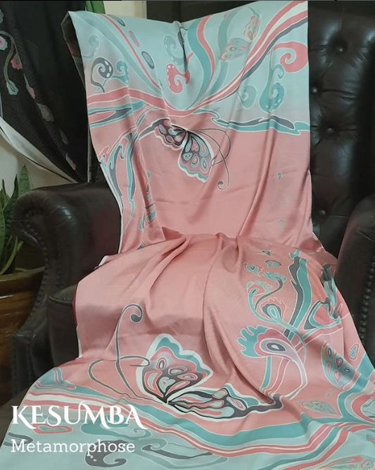 Kesumba Long Shawl