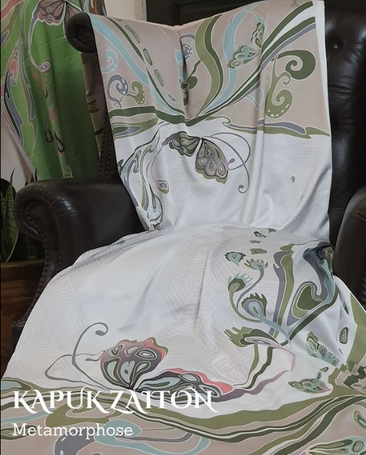 Kapuk Zaitun Square Scarf