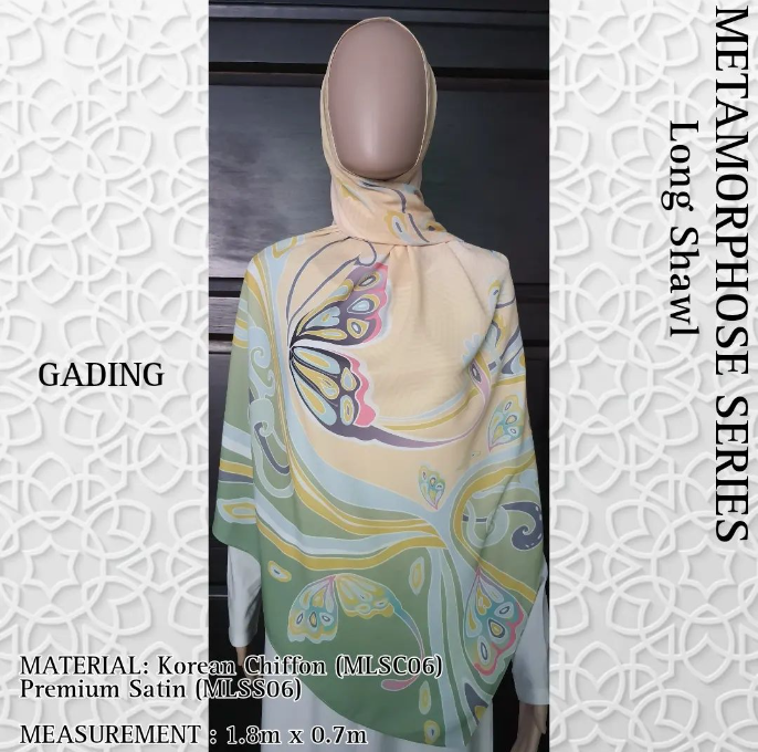 Gading Long Shawl