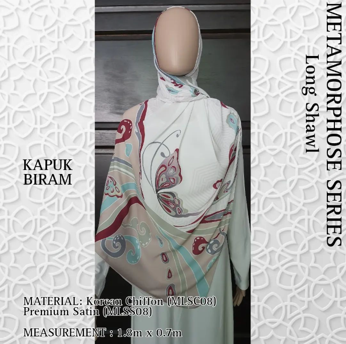 Kapuk Biram Long Shawl