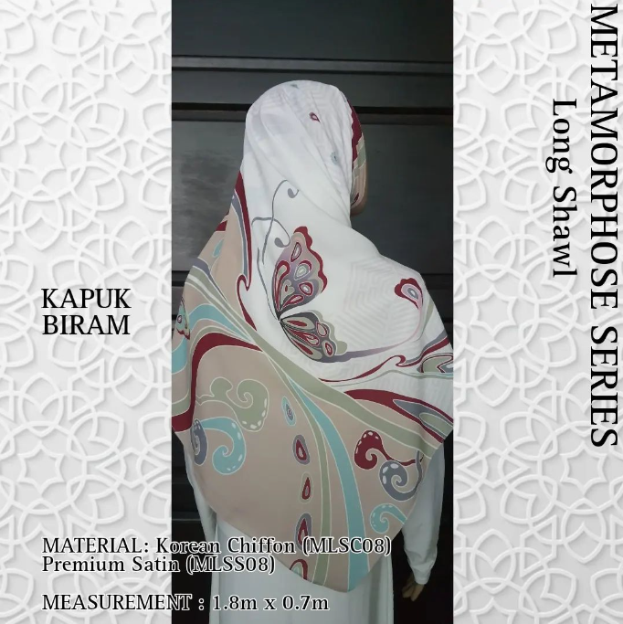 Kapuk Biram Long Shawl