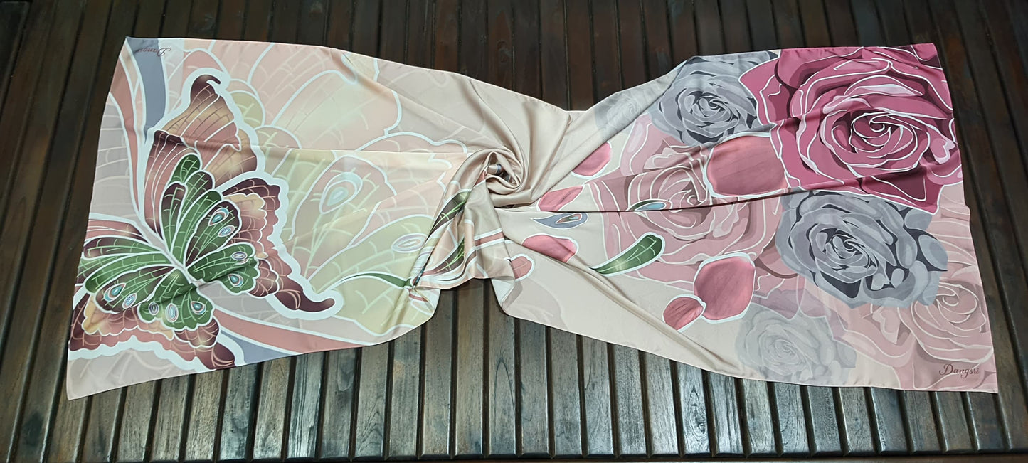 Kapuk Long Shawl