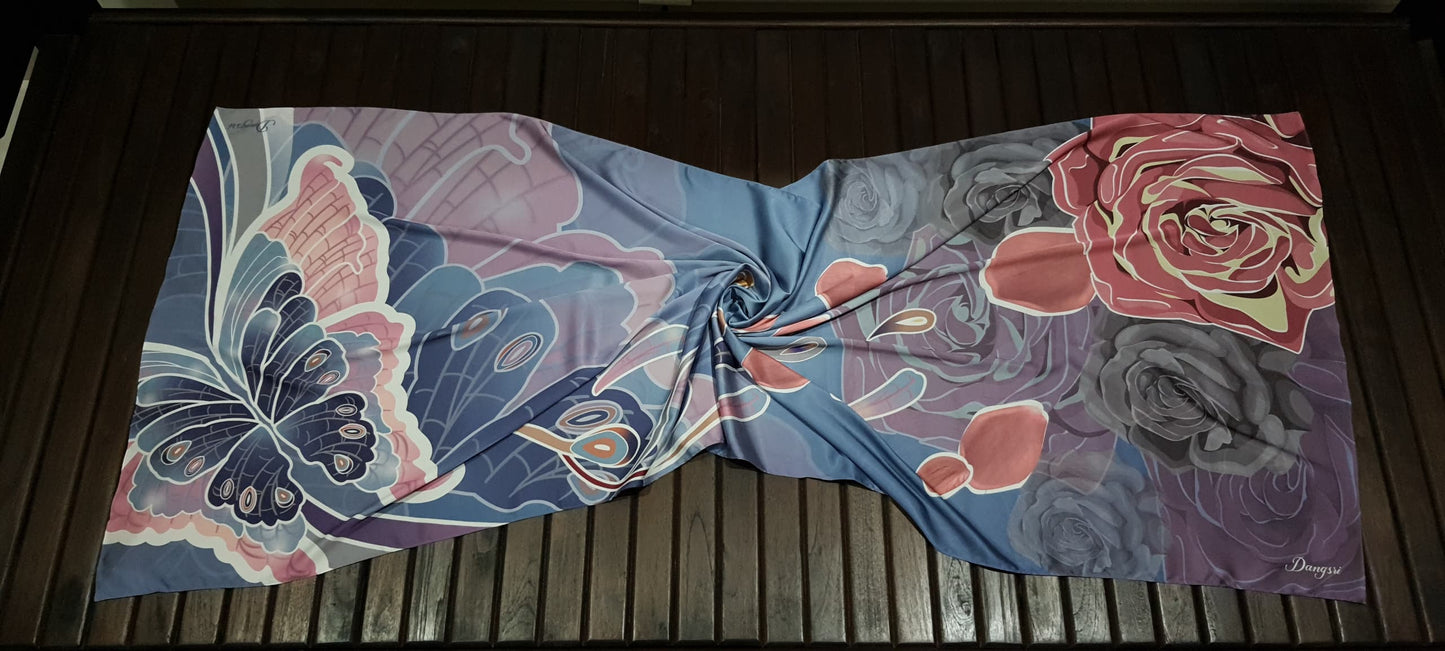 Belau Long Shawl