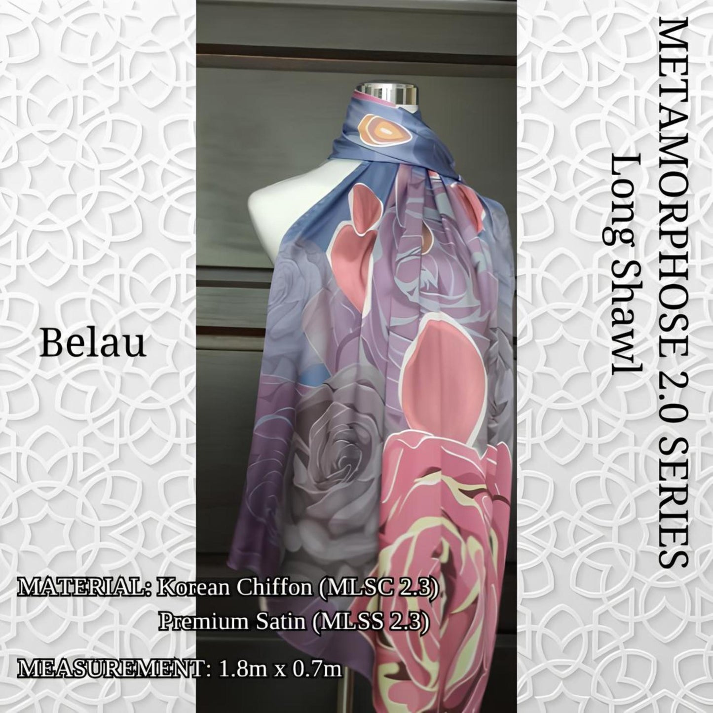 Belau Long Shawl